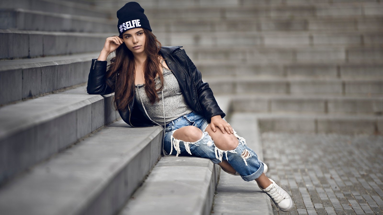 Sassy girls in Sarajevo